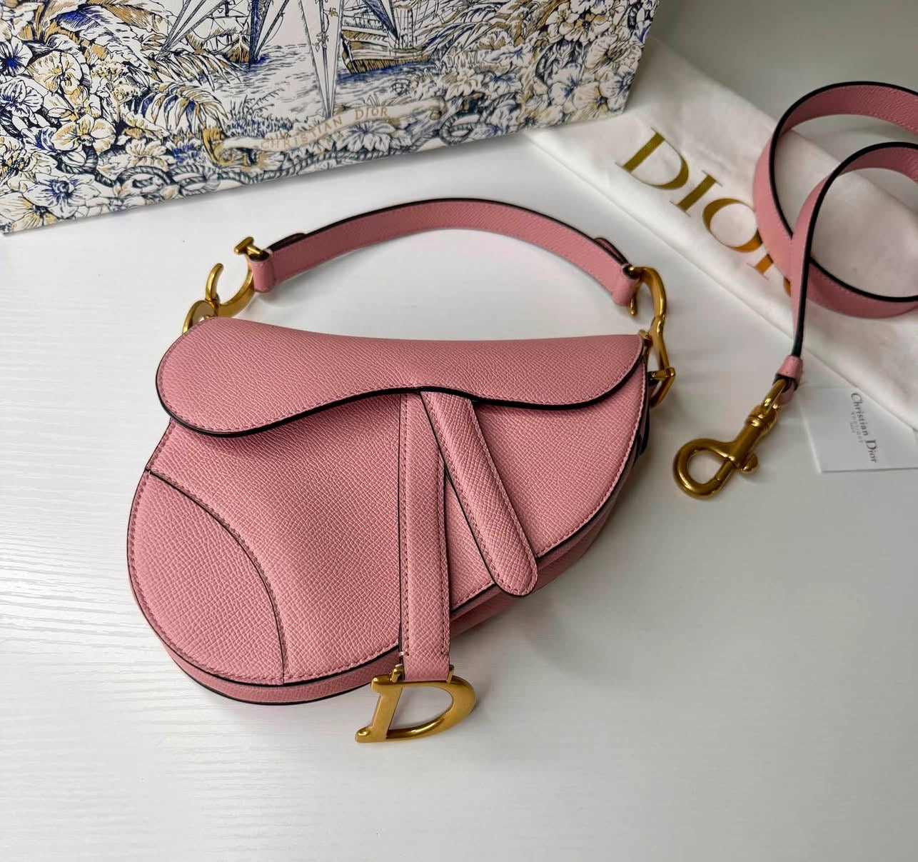 Small Saddle Bag with Strap