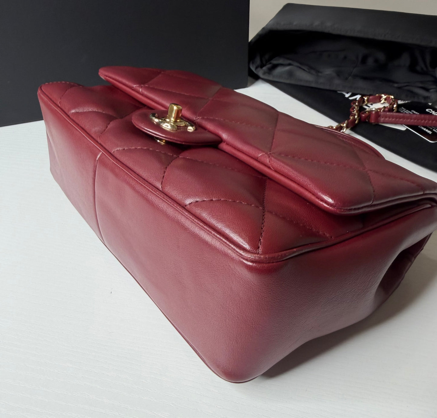 Chanel Lambskin Easy Carry Flap