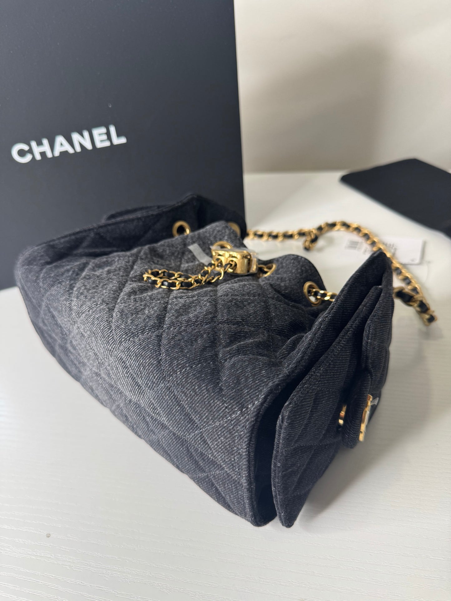 Chanel 25 Mini Denim