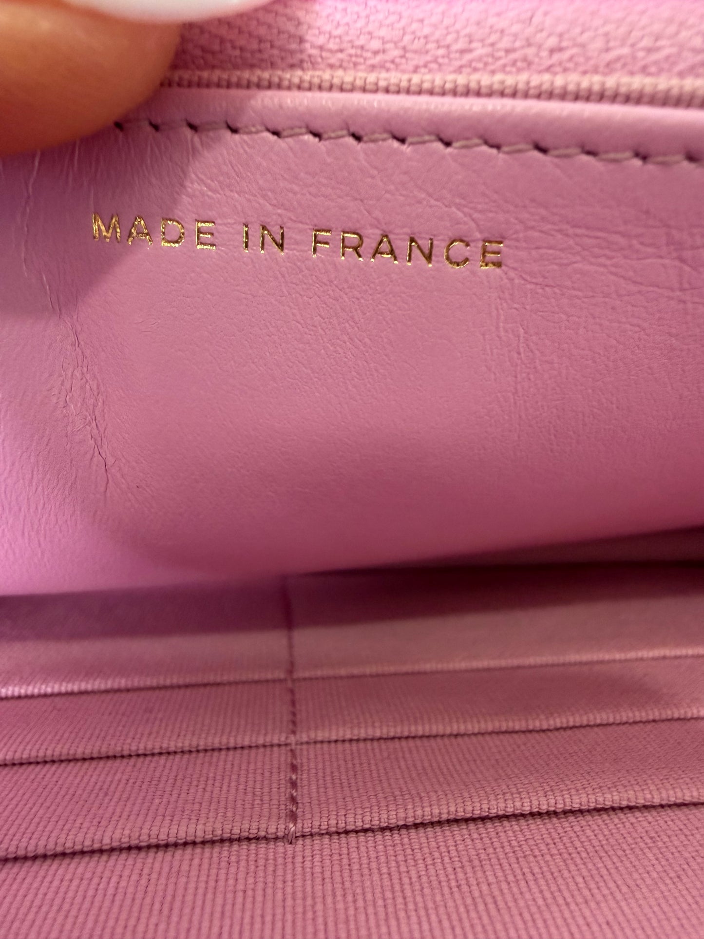 Chanel Caviar WOC