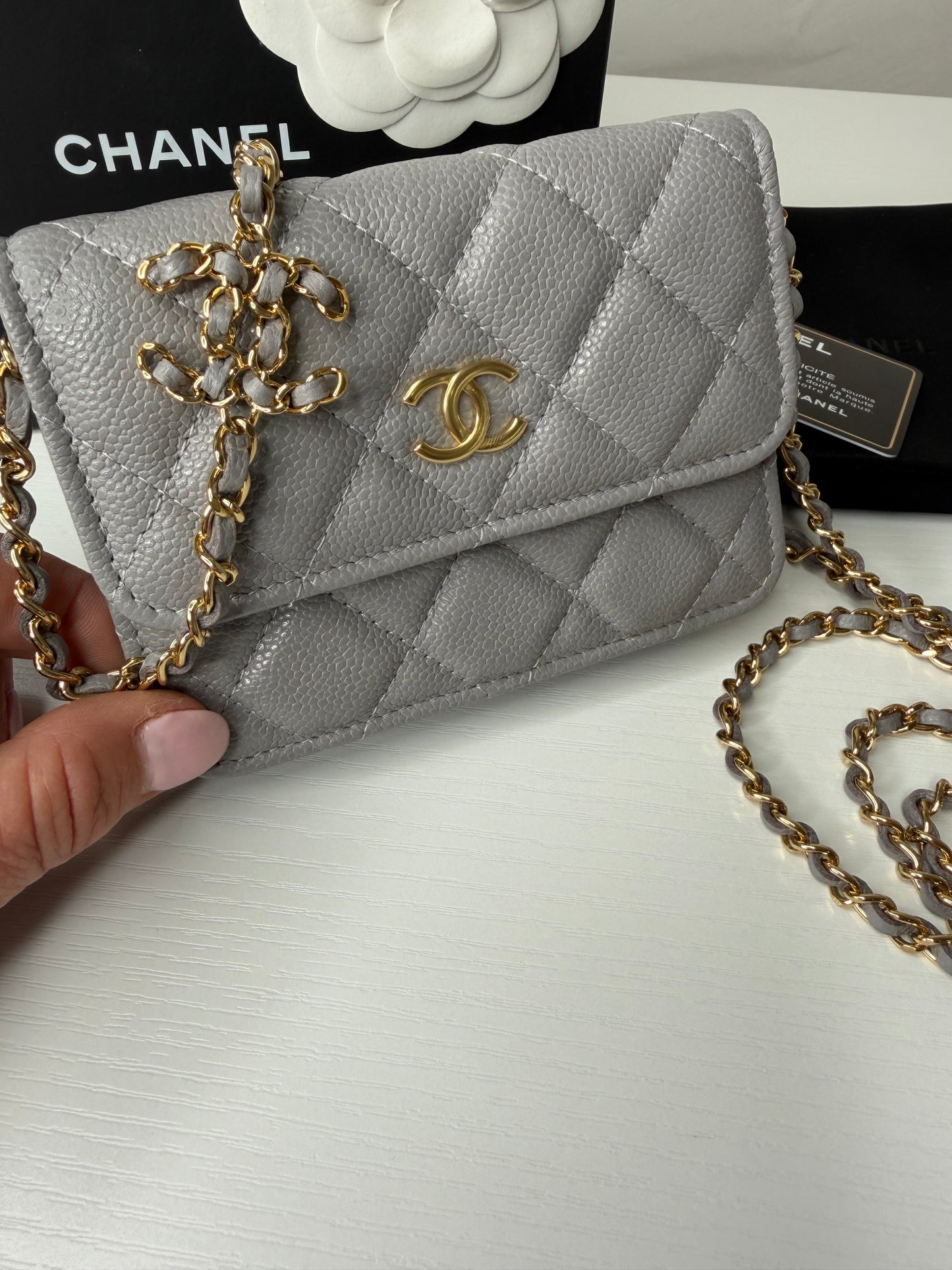 Chanel Miss Coco Clutch on Chain