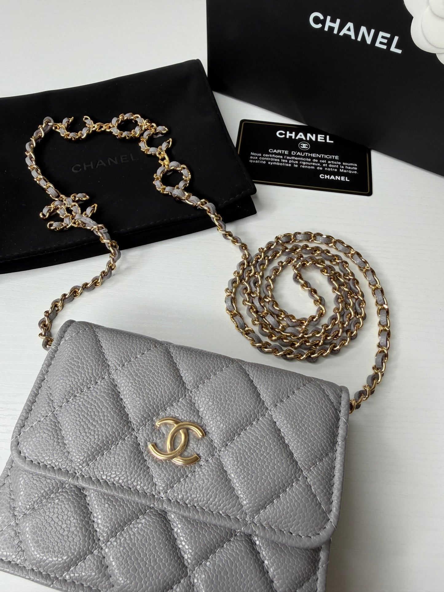 Chanel Miss Coco Clutch on Chain