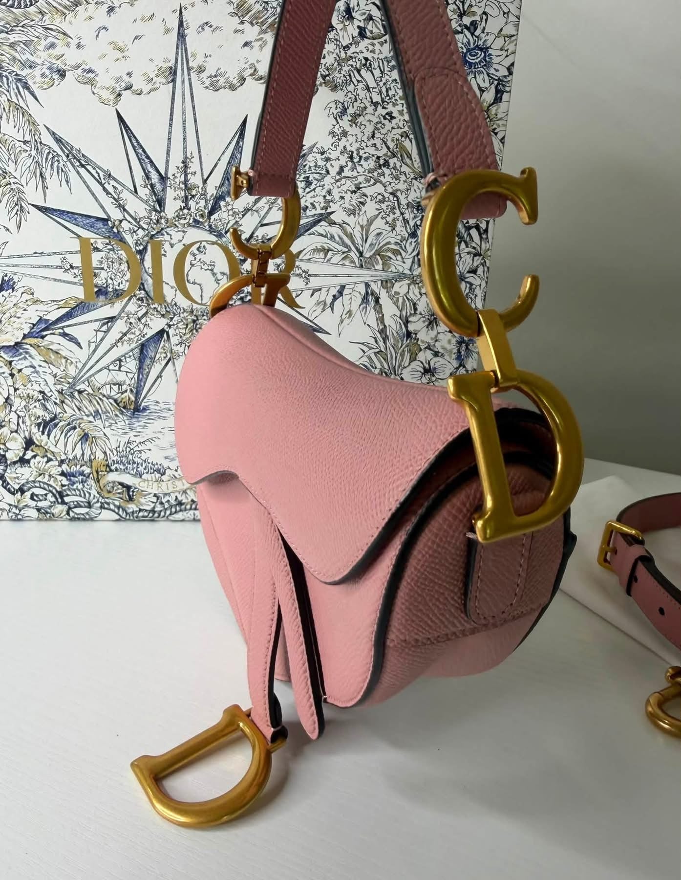 Small Saddle Bag with Strap