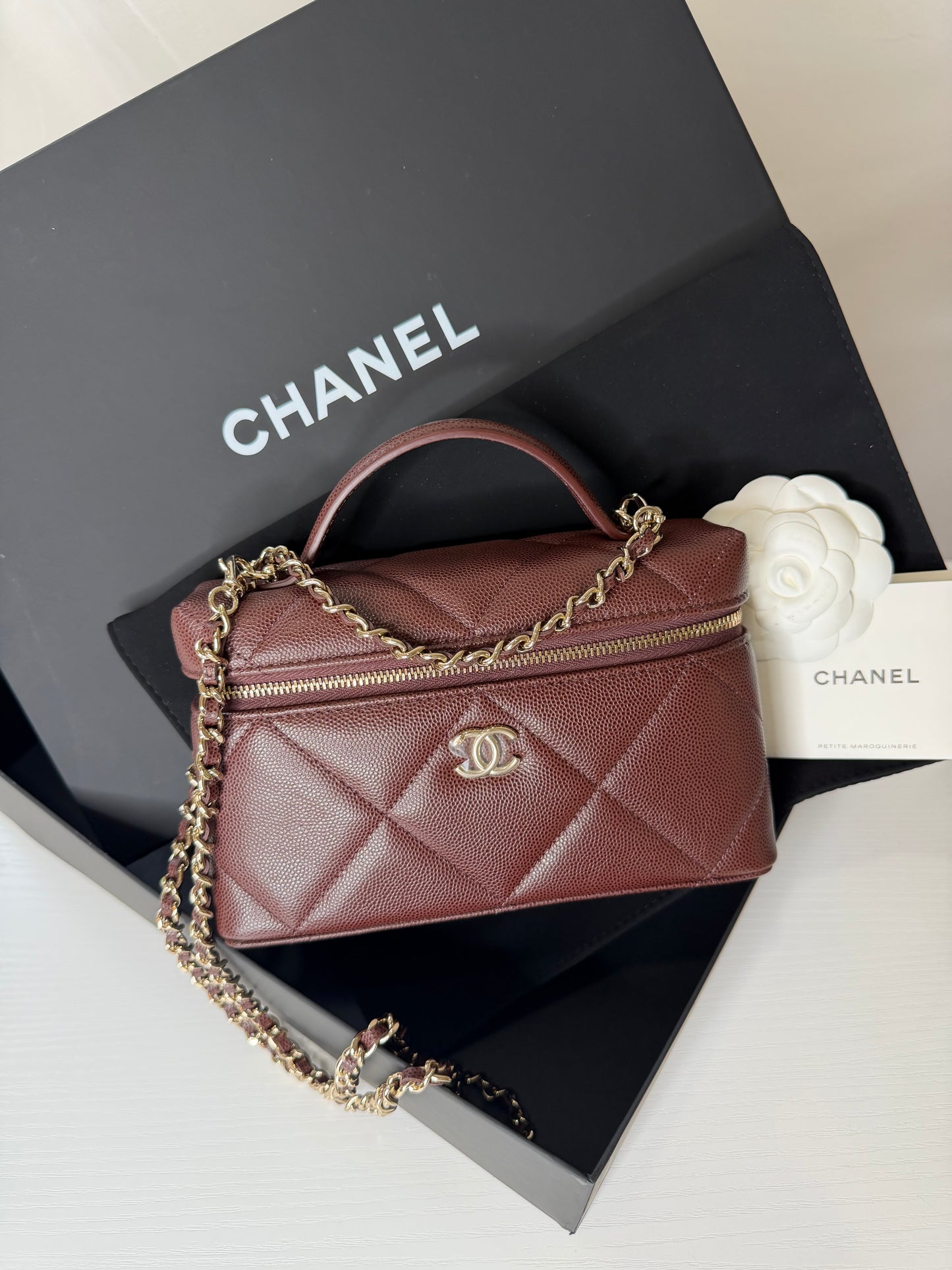 Chanel Caviar Vanity on Chain