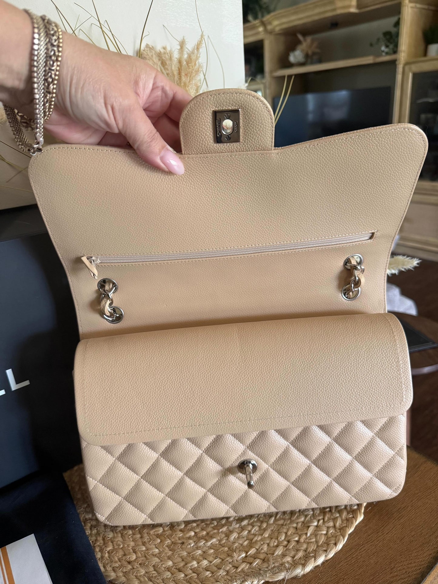 Chanel Caviar Classic Flap Jumbo
