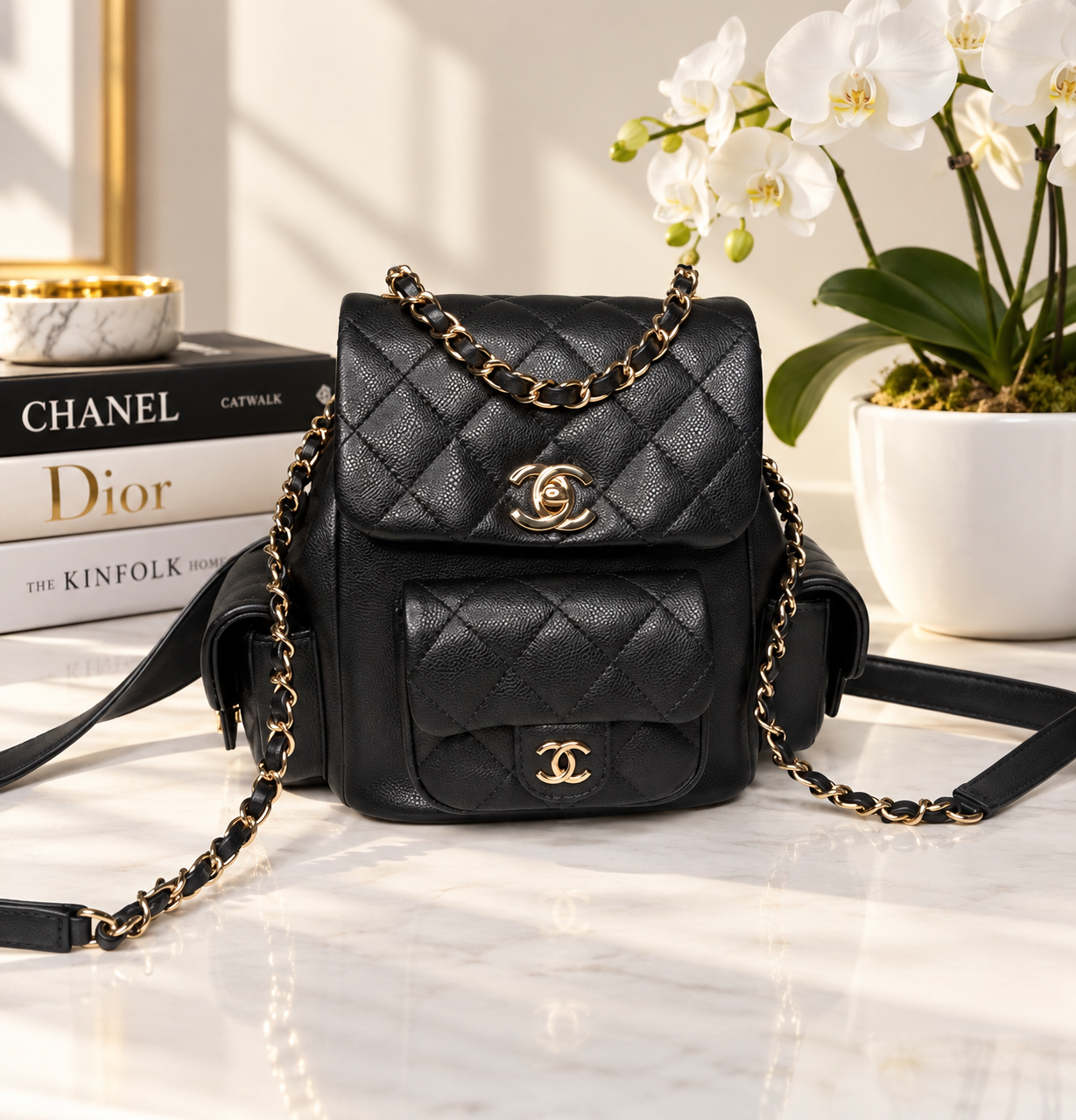 Chanel Caviar Duma Backpack