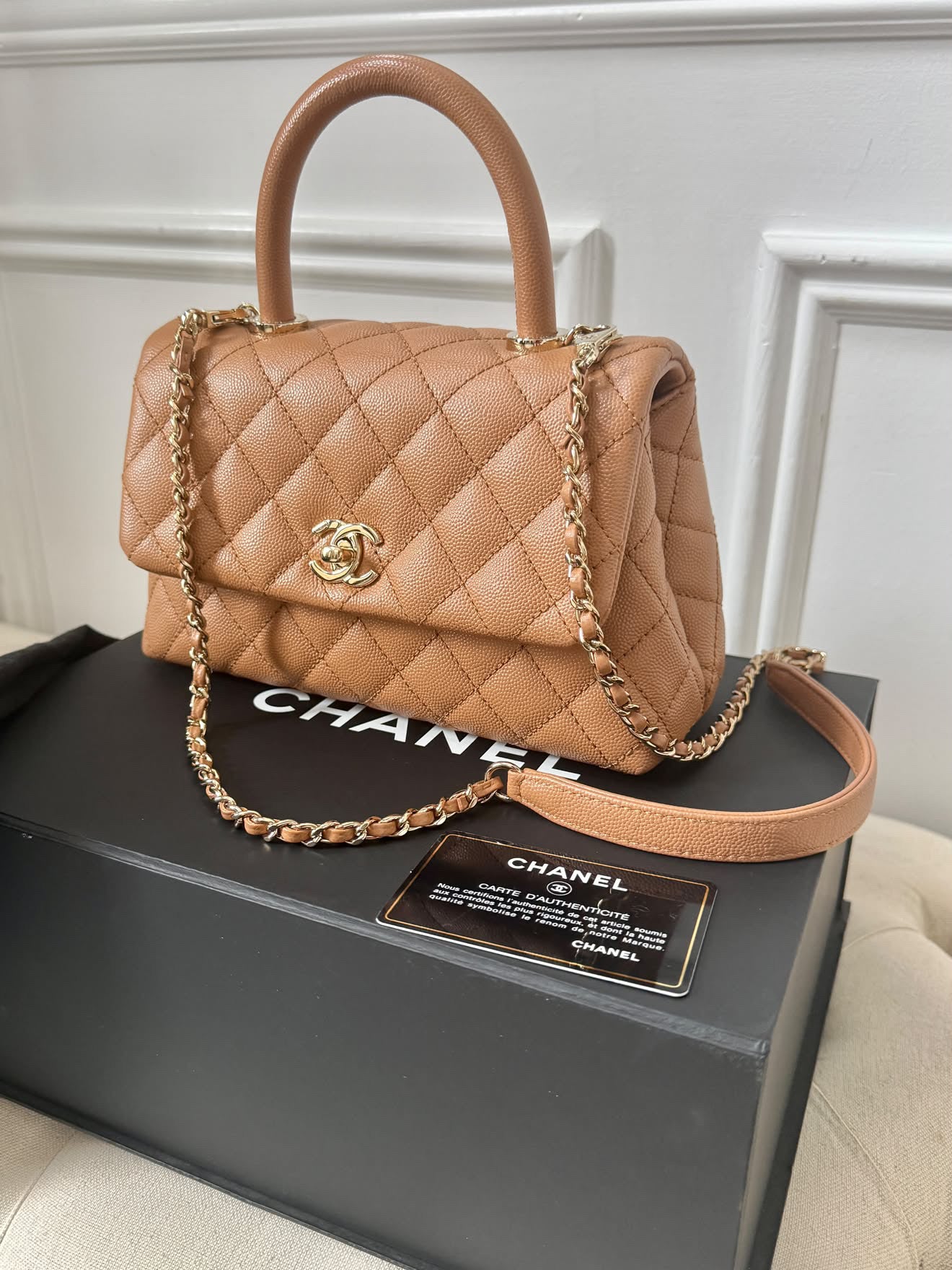 Chanel Coco Top Handle Small