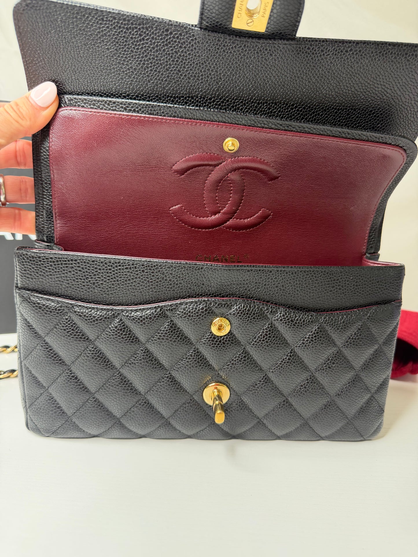 Chanel Caviar Classic Flap Medium