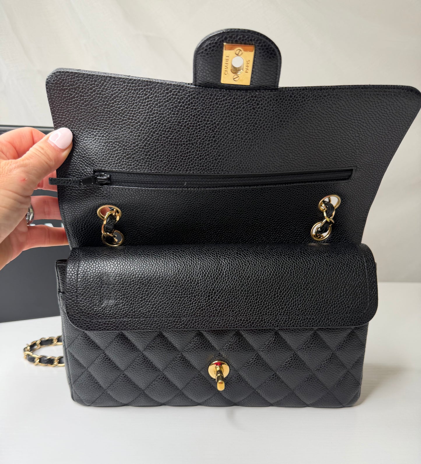 Chanel Caviar Classic Flap Medium