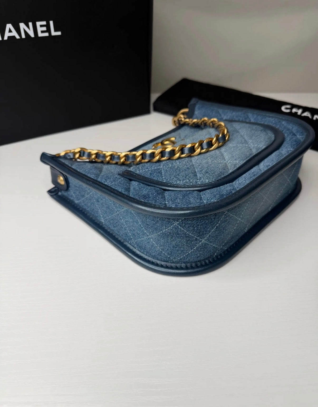 Chanel Denim Hobo