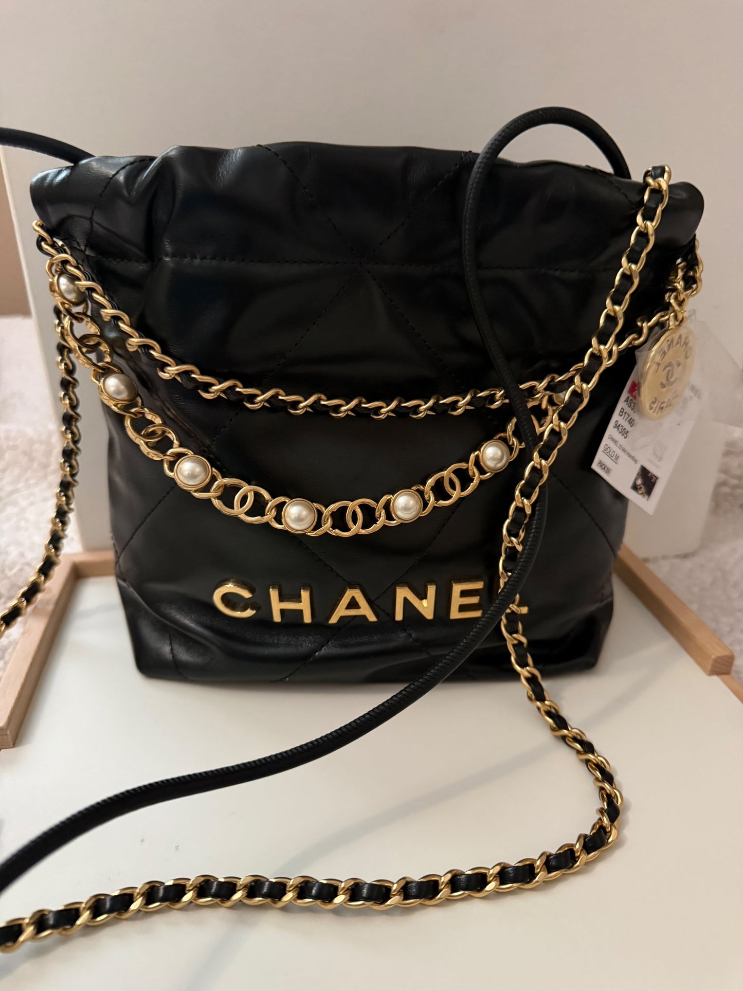 Chanel 22 Pearl Mini