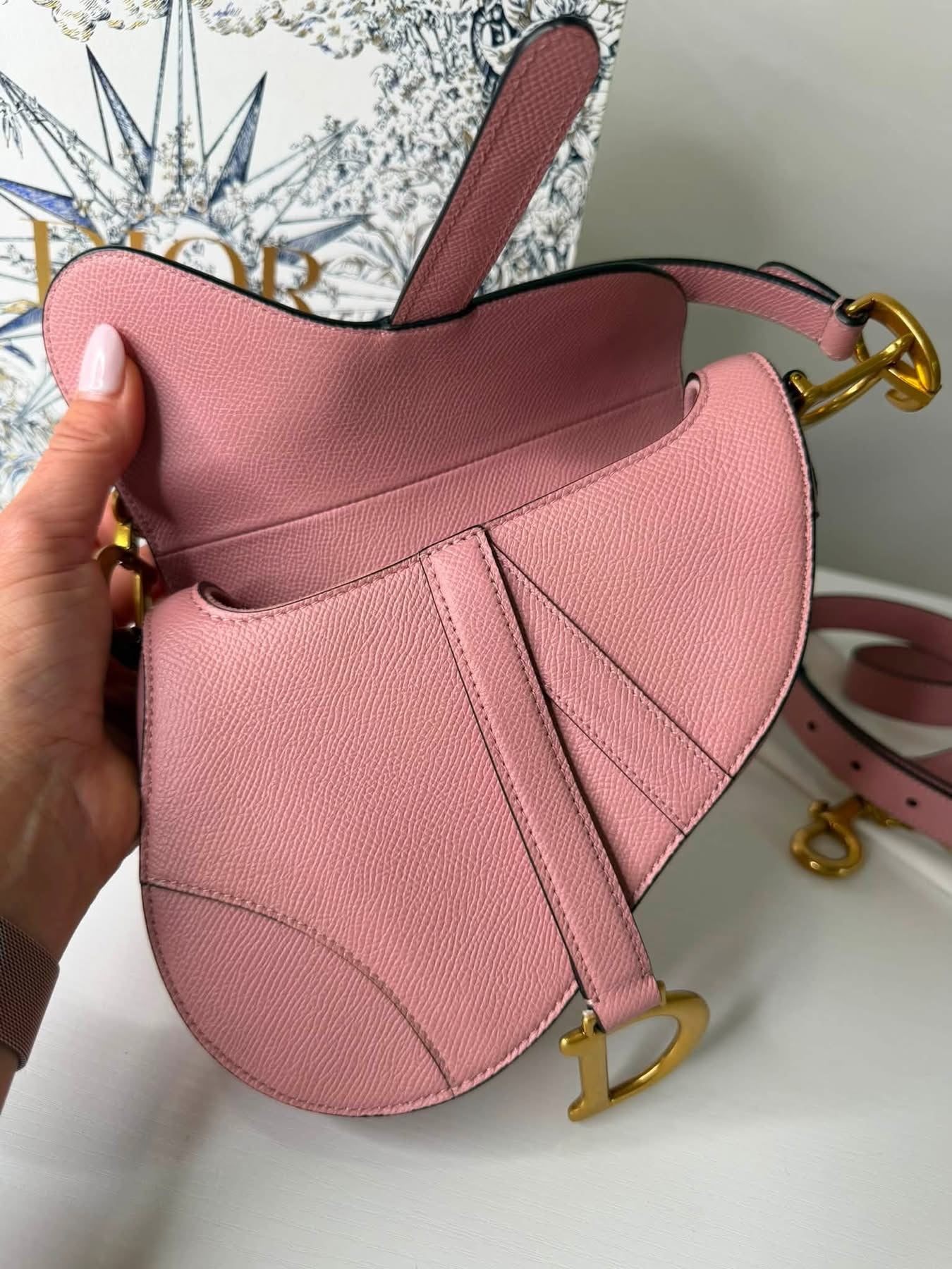 Small Saddle Bag with Strap