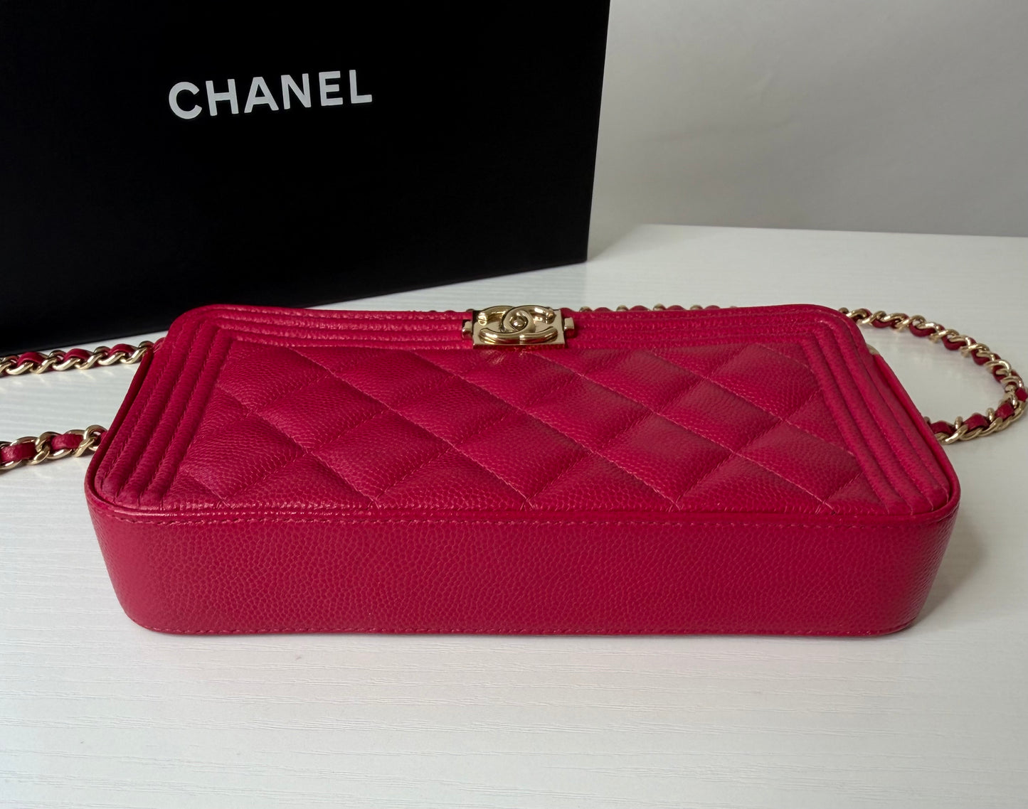 Chanel Caviar Double Zip