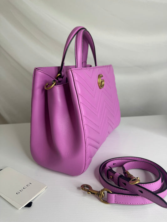 Gucci Marmont Top Handle Small