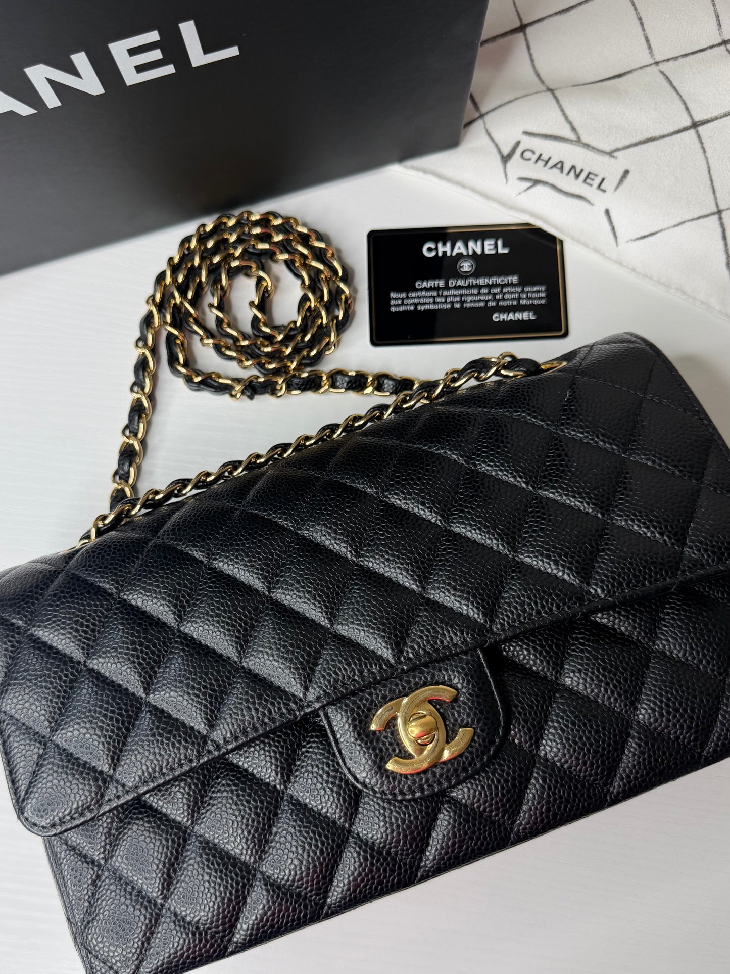 Chanel Caviar Classic Flap Medium