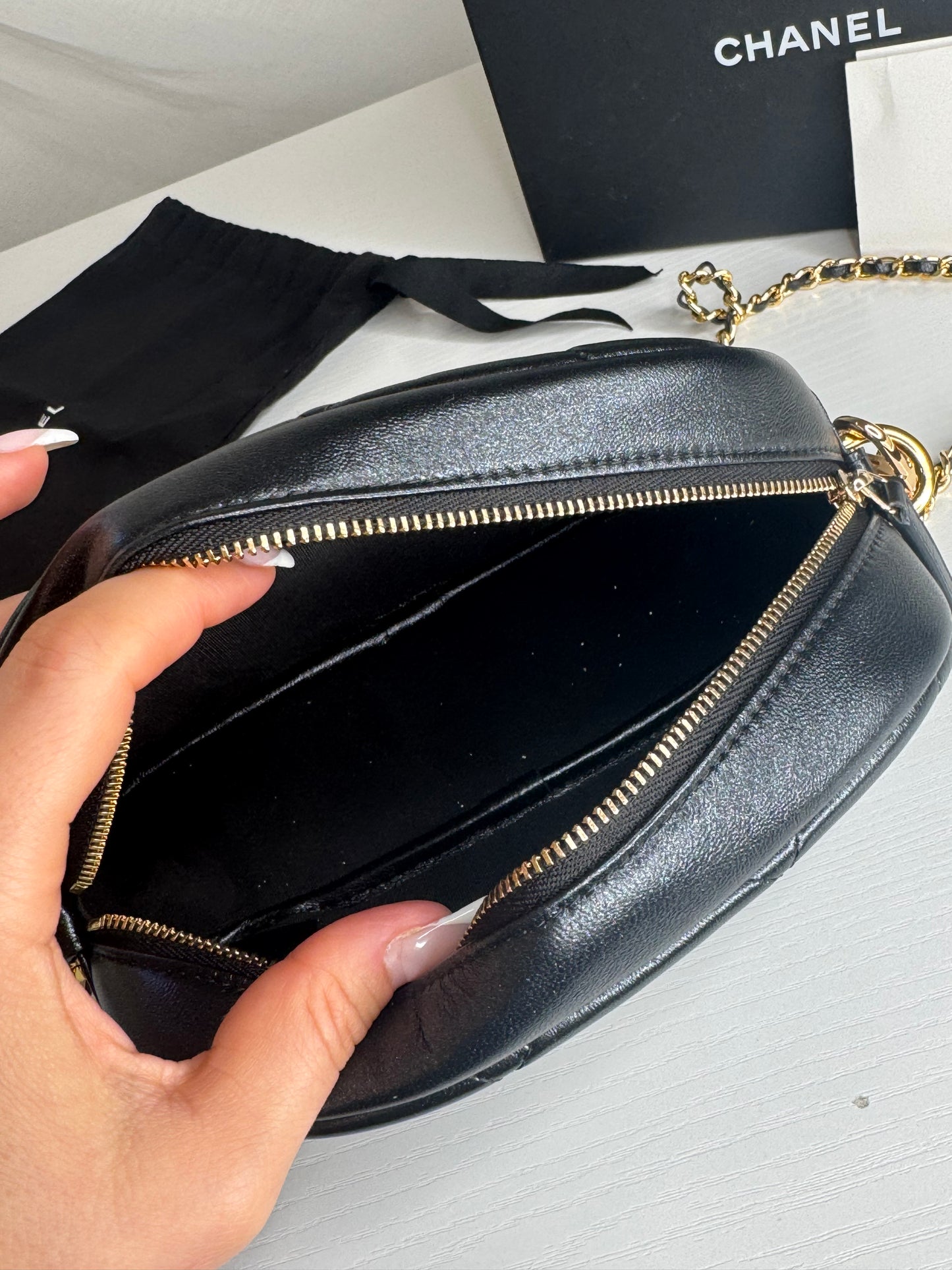 Chanel Iridescent Cosmetic Pouch