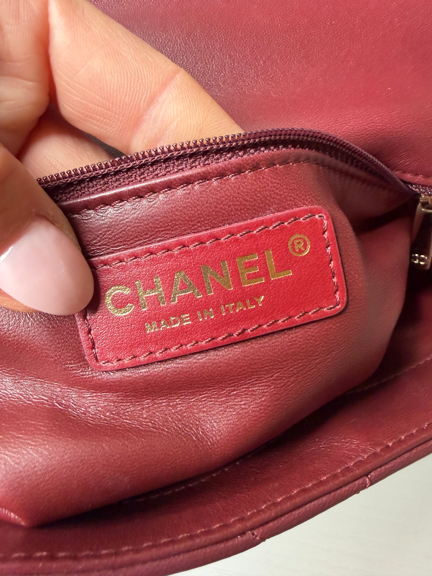 Chanel Lambskin Easy Carry Flap