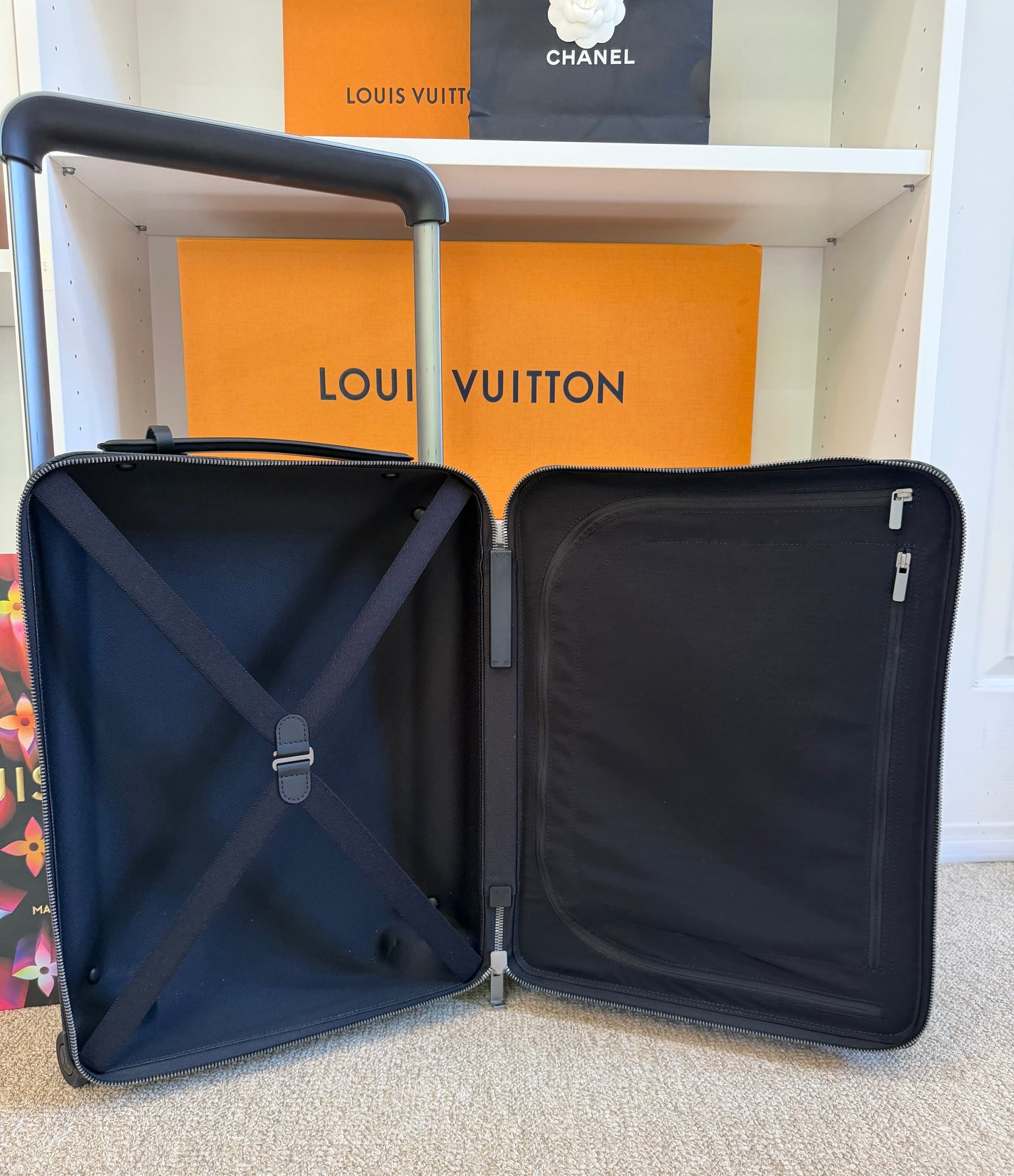 Louis Vuitton Horizon 55 Eclipse Monogram Eclipse Canvas