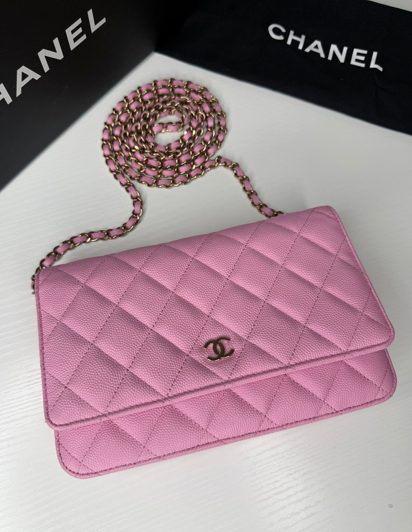 Chanel Caviar WOC