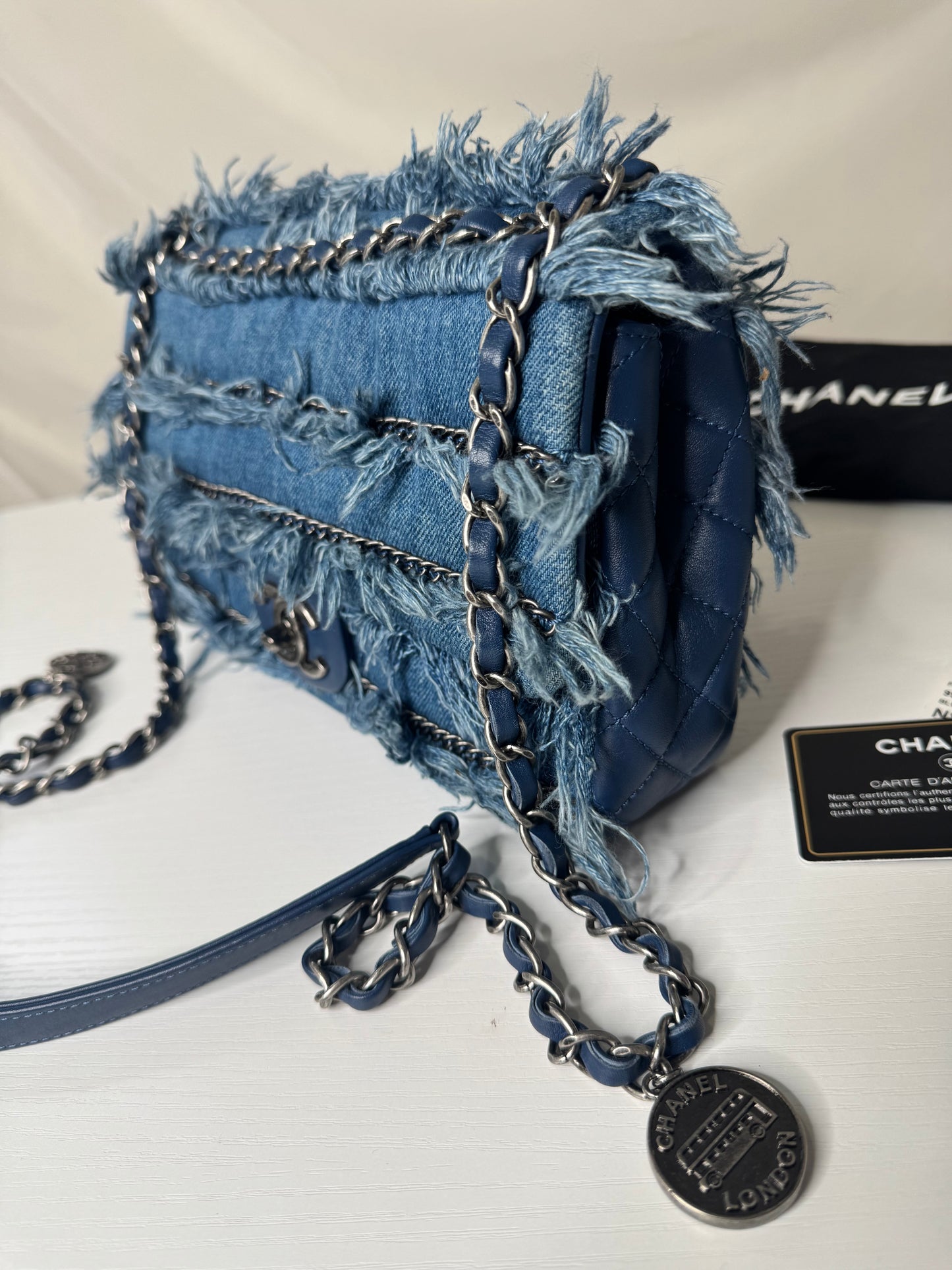 Chanel
Paris-Dubai Medium Denim Flap Bag