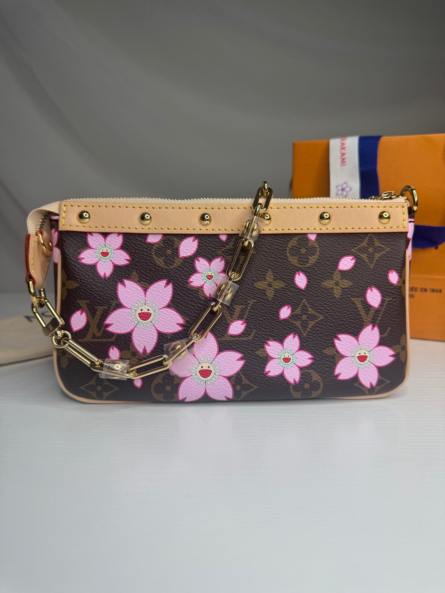 LV Cherry Blossom Pochette