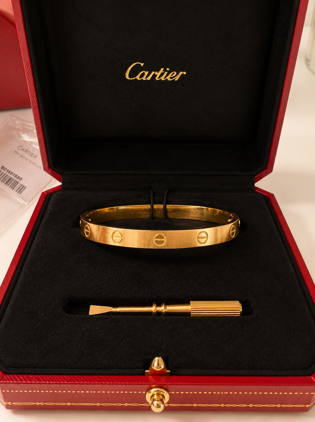 Cartier Classic Love Bracelet GHW